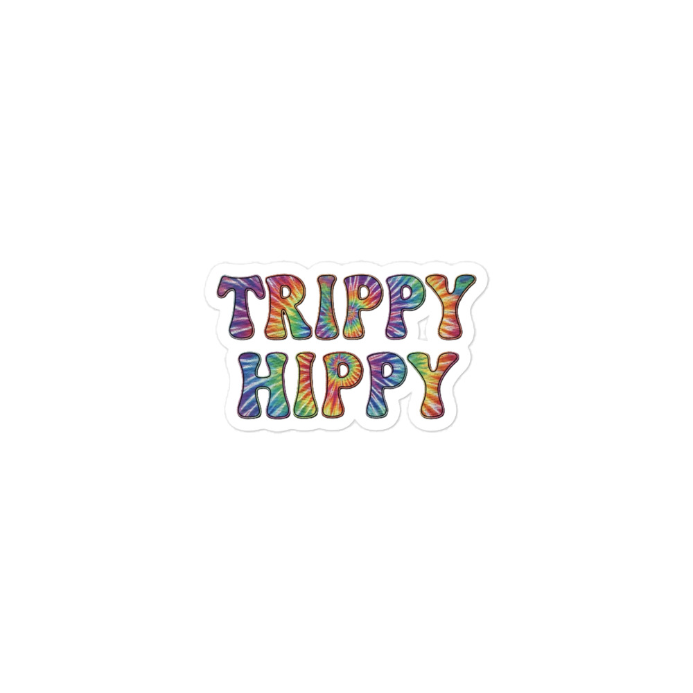 Trippy Hippy stickers