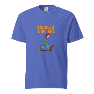 Truckin Thru Life garment-dyed heavyweight t-shirt
