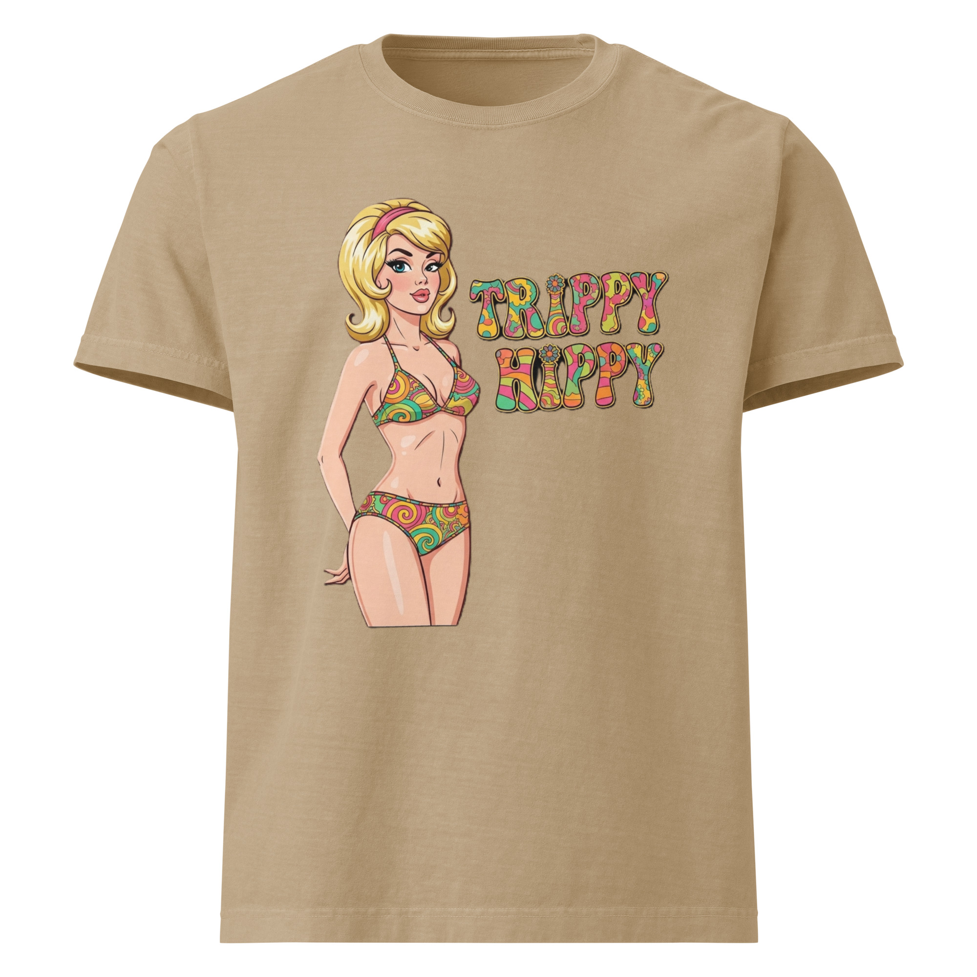 Trippin Girl oversized t-shirt